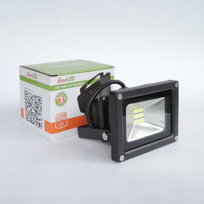 SMD LED ПРОЖЕКТОР 10W 6000К - Затвори