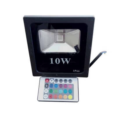 10W RGB LED ПРОЖЕКТОР с Дистанционно Управление 10W RGB LED ПРОЖЕКТОР с Дистанционно Управление
