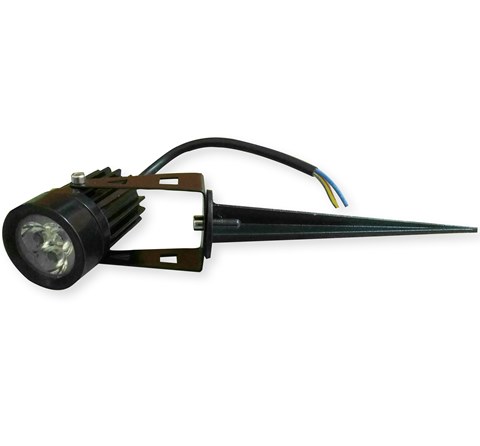3W LED Градински прожектор с колче-220V - Затвори