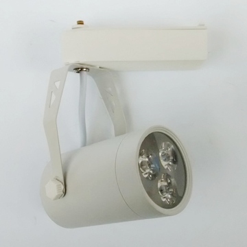 3W Релсов Прожектор Студена Светлина 6000K - Бял - Затвори