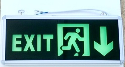 LED Табелка EXIT-надолу за Евакуационно осветление LED Табелка EXIT-надолу за Евакуационно осветление