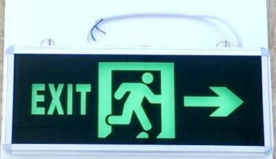LED Табелка EXIT-дясно за Евакуационно осветление