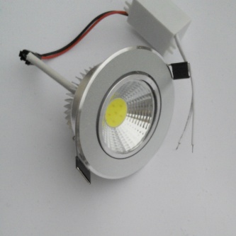 3W LED COB Луни за Вграждане Студена Светлина 6500K Корпус - Металик 3W LED COB Луни за Вграждане Студена Светлина 6500K Корпус - Металик
