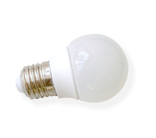 2W Мини LED Крушка Е27-G40 6000K Студено бяла светлина