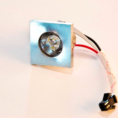 1W LED Луничка за вграждане 4500К Неутрална светлина 1W LED Луничка за вграждане 4500К Неутрална светлина