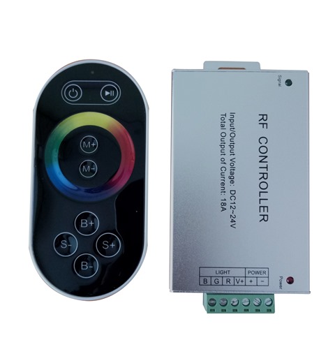 RGB LED Touch Контролер 216W - Затвори