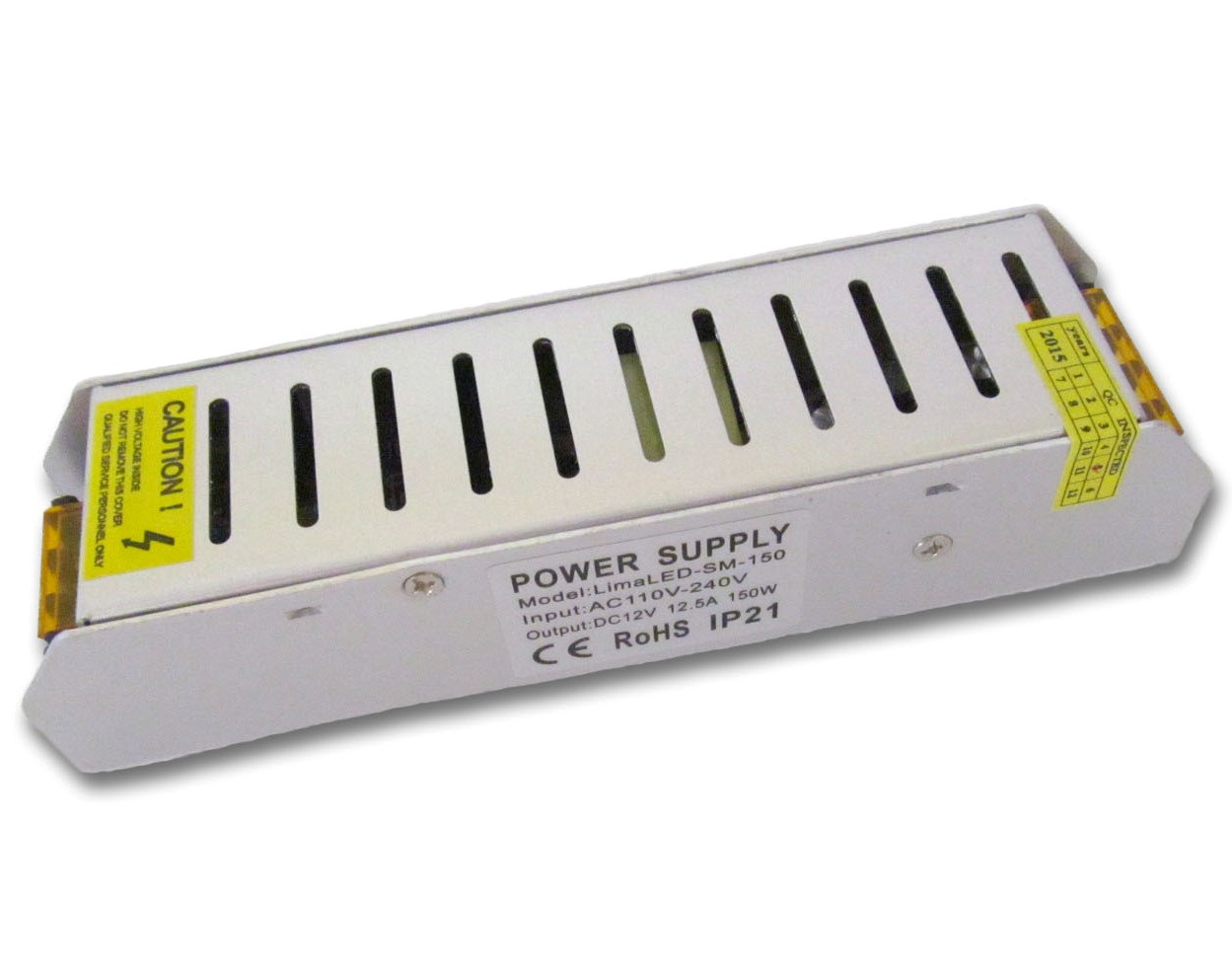 Захранване за LED Ленти 12V 15A 180W Slim Захранване за LED Ленти 12V 15A 180W Slim