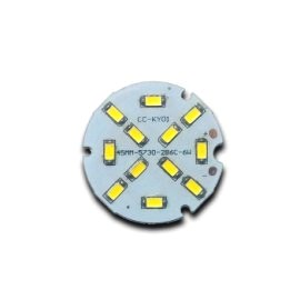 6W LED Свтодиодна платка 6000К-Кръгла