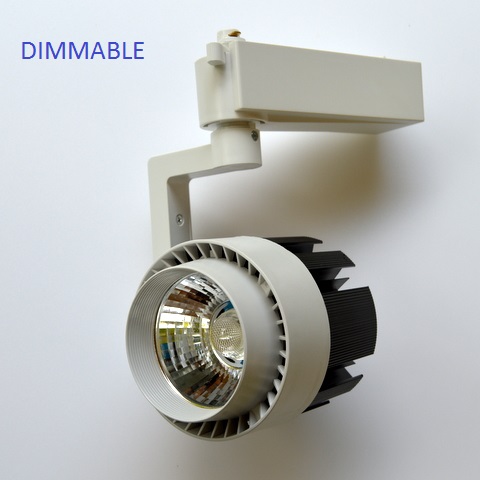 Опция за Димиране на 10W LED COB Релсов Прожектор Опция за Димиране на 10W LED COB Релсов Прожектор