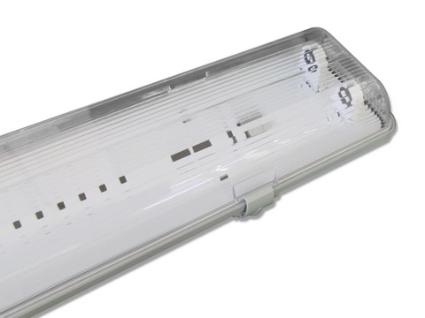 Влагозащитено Тяло за LED Пури 125x1200mm-IP65 - Затвори