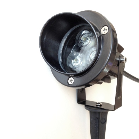 3W LED Градински прожектор с колче-12V - Затвори