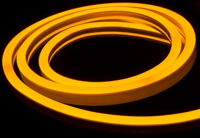 LED Неон - Жълт 220V - 1 метър 4W LED Неон - Жълт 220V - 1 метър 4W
