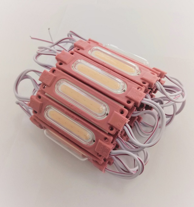 1W 12V LED COB Свтодиден модул -Светло лилав - Затвори