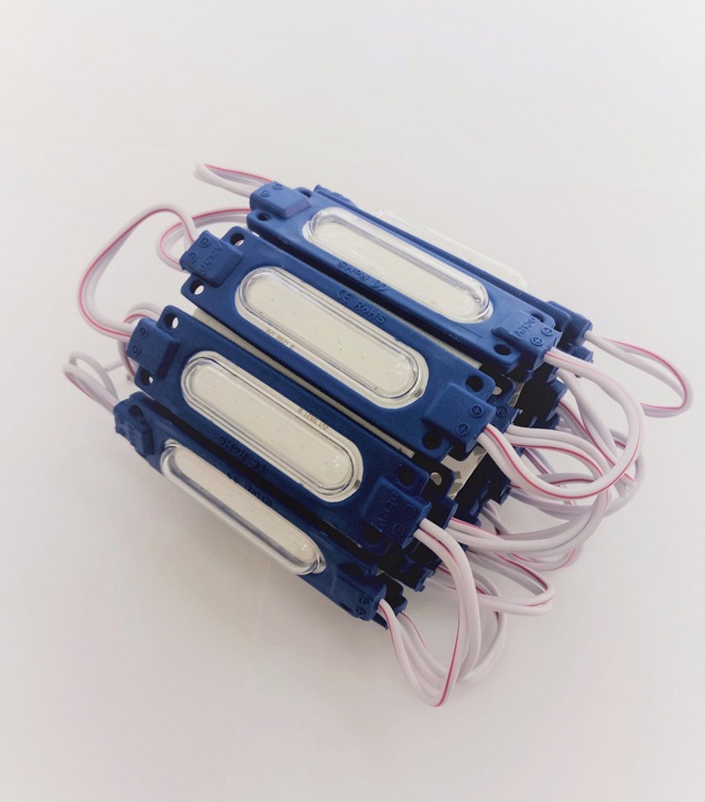 1W 12V LED COB Свтодиден модул -Син - Затвори