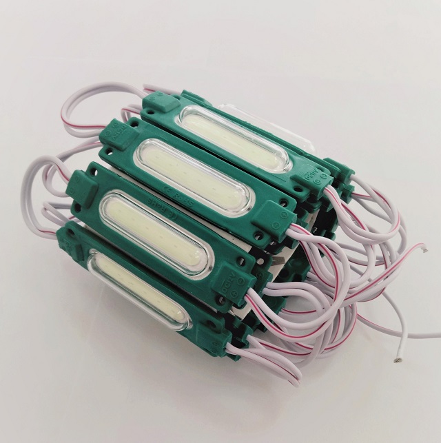 1W 12V LED COB Свтодиден модул -Зелен - Затвори